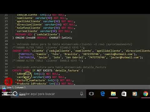 Exportar una base de datos hecha en HeidiSQL a un archivo .sql *Jeannine Toro*