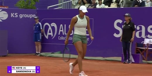 Champions Reel: How Madison Keys won Strasbourg 2024
