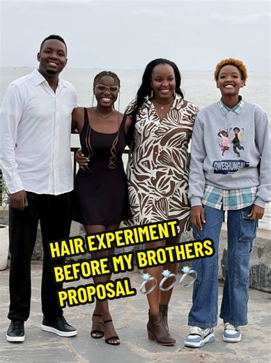 Hair Experiment Fails Before Brother's Proposal