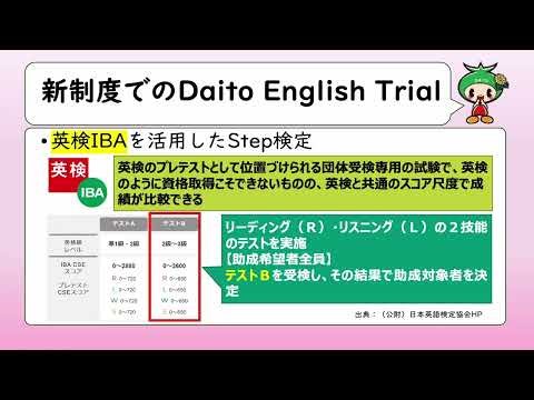 Daito English Trial動画