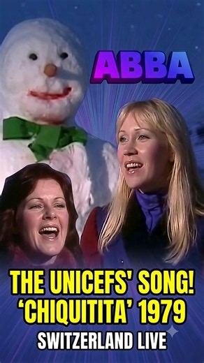 ABBA - Chiquitita (1979) 🎶 The Legendary Live in Switzerland! #shorts