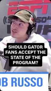 Content with mediocrity? @robrusso.media sounds off on Gator fans who are comfortable dropping the championship standard in Gainesville 🍿 Listen to the Sports Lab EVERY WEEKDAY from 2-4 only on WRUF 📻 | WRUF - Home of the Gators
