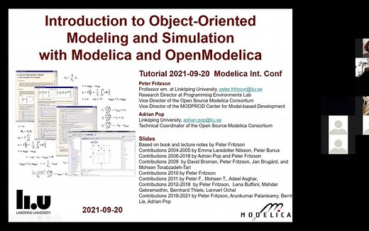【OpenModelica】使用Modelica和OpenModelica进行面向对象建模和仿真的介绍