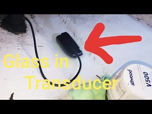 Glass in in hull Transducer / How to glass in your transducer