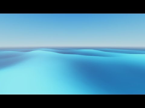 Infinite Stylized Ocean - Roblox Studio