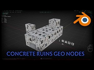 Concrete Ruins : Procedural Blender Destruction
