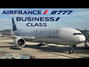 🇺🇸 Washington to Paris 🇫🇷 BUSINESS - Air France Boeing 777-300ER [FULL FLIGHT REPORT] Skyteam livery
