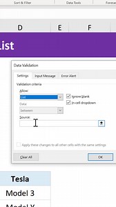 📋 𝐌𝐚𝐬𝐭𝐞𝐫 𝐇𝐨𝐰 𝐭𝐨 𝐂𝐫𝐞𝐚𝐭𝐞 𝐃𝐞𝐩𝐞𝐧𝐝𝐞𝐧𝐭 𝐃𝐫𝐨𝐩𝐝𝐨𝐰𝐧 𝐋𝐢𝐬𝐭𝐬 𝐢𝐧 𝐄𝐱𝐜𝐞𝐥 📋 Want to make your Excel sheets more interactive? Dependent dropdown lists let you filter options dynamically, improving data accuracy and user experience! 🚀 📝 𝐒𝐚𝐯𝐞 𝐭𝐡𝐢𝐬 𝐏𝐨𝐬𝐭 & 𝐅𝐨𝐥𝐥𝐨𝐰 Data Driven Insights for daily Excel tips, tricks, and solutions! 💡 Follow Data Driven Insights for smarter ways to manage data with Excel! 💡 --- 🔥 𝐒𝐭𝐞𝐩𝐬 𝐭𝐨 𝐂𝐫𝐞𝐚𝐭𝐞 𝐃𝐞𝐩𝐞𝐧