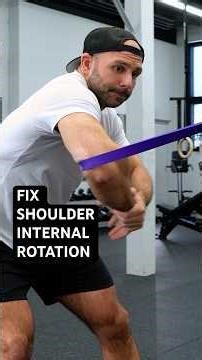 This will improve shoulder internal rotation