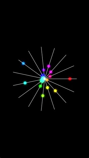 Polyrhythmic Visualization | 15-Lines Pattern #Polyrhythm #MusicTheory #VisualArt #RhythmMastery