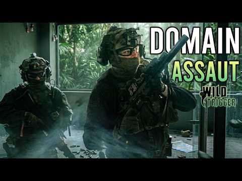 Airsoft Français - Assaut CQB sur Domain #airsoft #specnaarms #wildtrigger