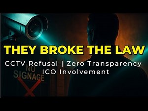 Caught Out! CCTV Operators Breaking the Law — Until the ICO Arrives…🚨📹👀📅⚖️