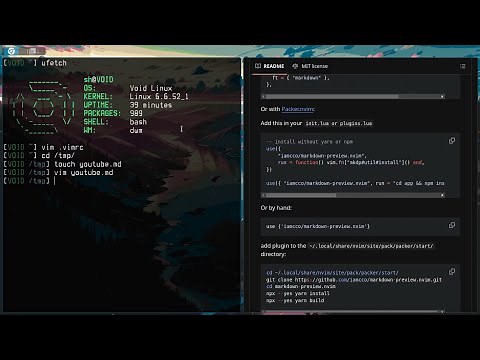 Preview Markdown in the Browser.