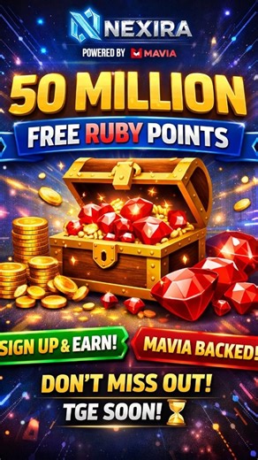 Earn With Abinash on Instagram: "NEXIRA AIRDROP ALERT! Earn $50–$100+ from the NEXIRA Campaign 💎 Massive reward pool & early users advantage 🔥 ✅ Free signup ✅ Simple social tasks ✅ Collect RUBY points ✅ More points = more $NEXI at TGE ⏰ Campaign ends on 15th Feb Don’t sleep on this opportunity 👀 👇 Comment “NEXIRA” for legit link Follow @EarnWithAbinash for daily airdrops 💰 #Nexira #NexiraAirdrop #CryptoAirdrop #AirdropAlert #FreeCrypto #EarnCrypto #CryptoReels #Web3 #CryptoIndia #CryptoComm