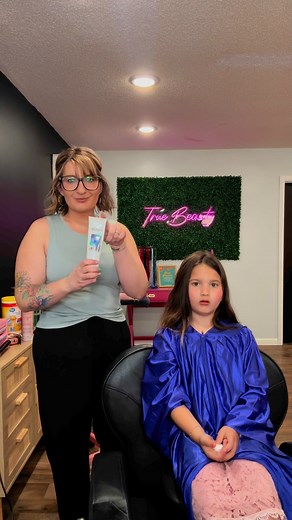 Ames is back! GRWM for kindergarten grad photos! #missouristylist #salon #hairstylist #grwm | True Beauty by Cassy