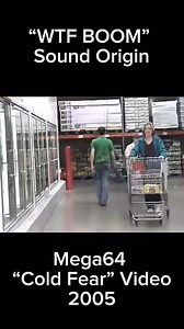 Today is the 20th anniversary of the original “WTF BOOM” meme getting uploaded to the internet. Many may not know this, but the explosion and laughter comes from our “Cold Fear” video we did for Ubisoft back in 2005. Thank you for keeping the legacy alive. | Mega64