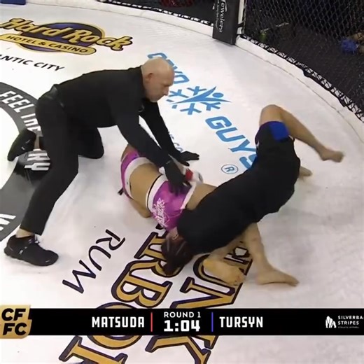 INSANE armbar from Arisa Matsuda 🇯🇵 She is the NEW CFFC Strawweight champion 🏆 #CFFC150 | UFC Fight Pass