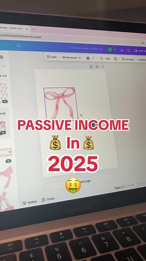 Passive Income Ideas for 2025 Using Canva