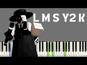 L M S Y2 K ROBLOX Die Of Death OST - Piano Tutorial