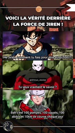 Comment Jiren est devenu si fort ? #anime #dbz #onepunchman