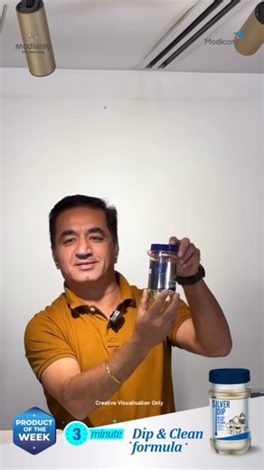Modicare Official on Instagram: "⭐️PRODUCT OF THE WEEK⭐️ Watch Modicare Silver Dip in action! The demo explains how easy & quick it is to bring back shine to your silverware. #Modicare #ProductOfTheWeek #SilverDip"