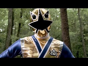 Power Rangers Samurai - Unexpected Arrival - Gold Rangers First Morph and Battle