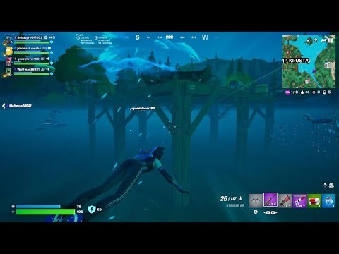 First ever win with Shadow Blade Hope - Fortnite C6 MS2 Gameplay