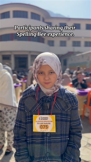 Our highly talented Spelling Bee participants are sharing their experiences and reflecting on how the competition went. #thelearnersacademy #tla #spellingbee #englishlanguageprogram #learnersacademy #learnersintellectualleague #academicexcellence | The Learners Academy