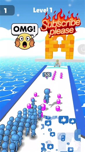 Count Masters Gameplay #CountMaster #CrowdRunner #MobileGames #AndroidGameplay #HyperCasualGames