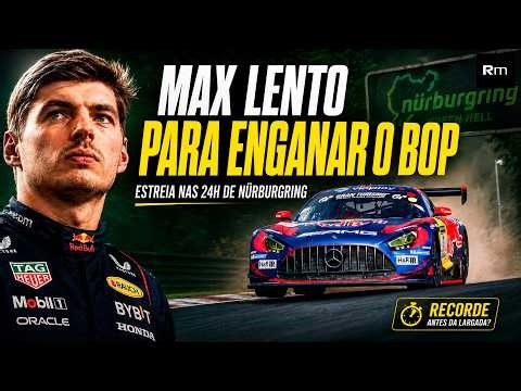Max Verstappen cheats BoP for the 24 Hours of Nürburgring! Legendary race takes place on the 16th.