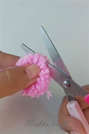 🌸 DIY Wool Flower ✨ Easy, cute & handmade! 💖