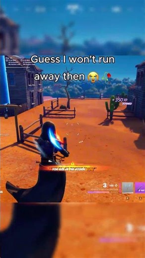 guess i won't run away then 😭🥀