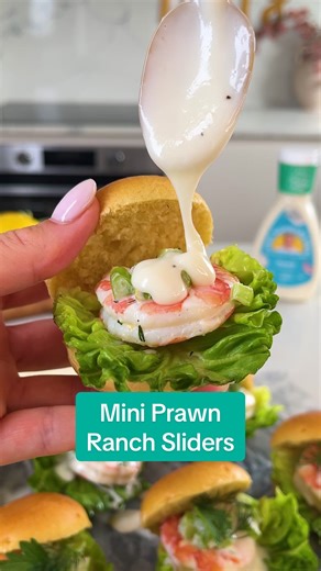 Mini Prawn Ranch Sliders Recipe for a Perfect Summer Snack
