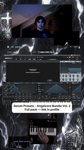 Stop struggling with sounds that kill the atmosphere. This bundle was made for producers who feel the emotion — but need the right sounds to translate it into music. Soft, fragile, distorted and slightly broken tones. Raw presets, mix-ready drums, no overthinking. Currently available with a limited discount. Full bundle — link in profile. #angelcore #serumpresets #musicproducer #sounddesign #darkelectronic