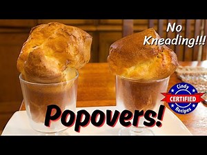 NO KNEAD, NO YEAST, STUNNING BREAD FROM A BLENDER!!! Delicious Popovers! ( Yorkshire Pudding )