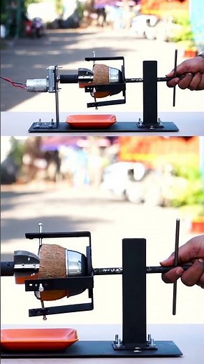 Automated Coconut Scraping Machine | DIY Coconut Scraper
