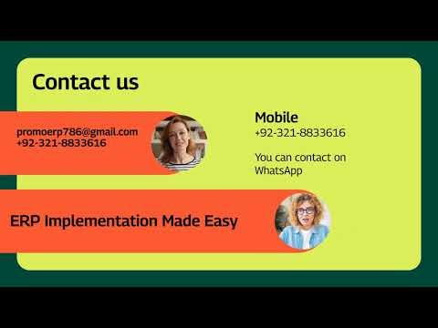 Promo ERP Manufacturing Solutions Part 2