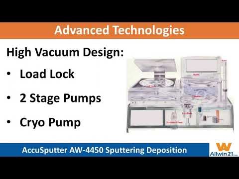 AccuSputter AW4450 Sputter Deposition Equipment