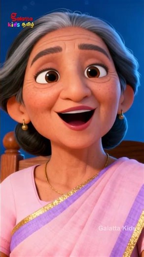 கதை கேளு கண்ணே – எறும்பும் வெட்டுக்கிளியும் | The Ant and the Grasshopper Kids Grandma Song | Shorts