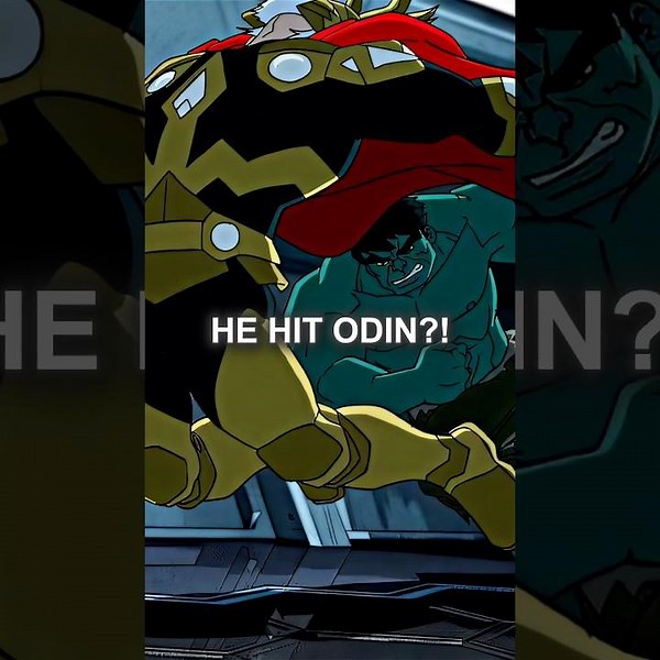 Hulk Punched Odin... And His Reaction Was NOT What Anyone Expected 💀 | Avengers Assemble