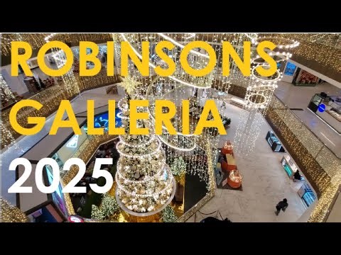 Christmas Season now in Robinson's Mall #2025 #philippines