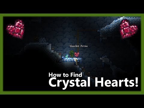 Terraria - How to Find Crystal Hearts: Increase Your Health Pool with Life Crystals!