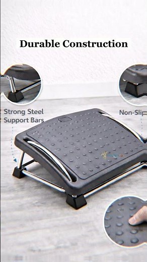 Ergonomic Foot Rest Under Desk | Office Comfort Solution #shortsviral