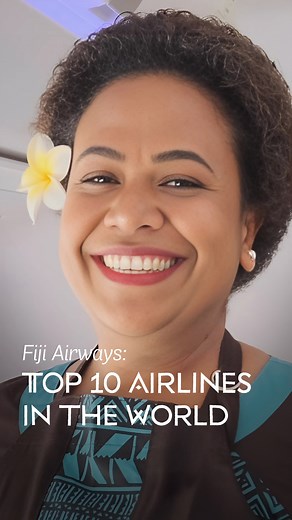 Fiji Airways on Instagram: "We are thrilled to be recognised as one of the Top 10 Best Airlines in the World - APEX WORLD CLASS 2026 by @theapexassoc 🏆✈️ This global honour places us among an elite group of just 10 airlines worldwide, recognising our commitment to safety, sustainability, and the warmth of Fijian hospitality in every journey. We also took home the award for APEX Innovation Award for Best Inflight Food/Beverage 2026. With our recently introduced new Pacific Rim-inspired menu, alo