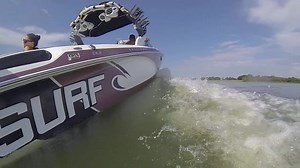 Brandon Tolliver's First Session Behind the 2015 Enzo FS44. Shot with Centurion Boats latest partner, GoPole (gopole.com) | Centurion Boats
