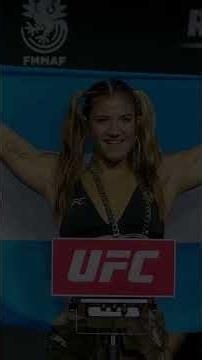A argentina mais polêmica do ufc está de volta neste sábado! #ufc #ailinperez #normadumont