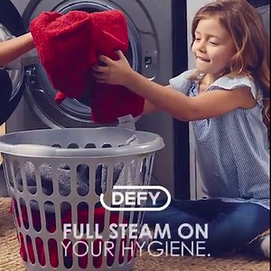 We take your home’s hygiene seriously. Our SteamCure™ Technology is designed to lift stubborn impurities for an effective, germ-free wash. The powerful steam reaches high temperatures to sanitise fabric while still protecting your garment’s original texture and colour. Click here to find yours. https://bit.ly/3ovBLJc #DefyAppliances #BelieveInBetter #ProudlySouthAfrican | Defy