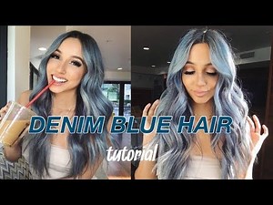 L'oréal Colorista | DENIM #BLUEHAIR TUTORIAL