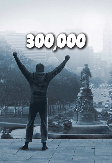 300K Special | Rocky Balboa🥇🇺🇸 #movietok #movieedit #cinematic #rocky #creed