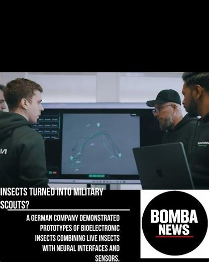 Bioelectronic Insects for Reconnaissance Demonstrated in Germany